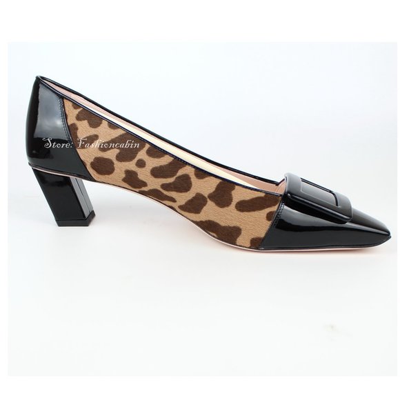 NEW Roger Vivier Belle Vivier Buckle Pumps - Picture 7 of 11